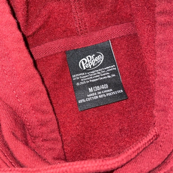 Unisex Dr Pepper 🌶️ Hoodie NWOT - Picture 4 of 5